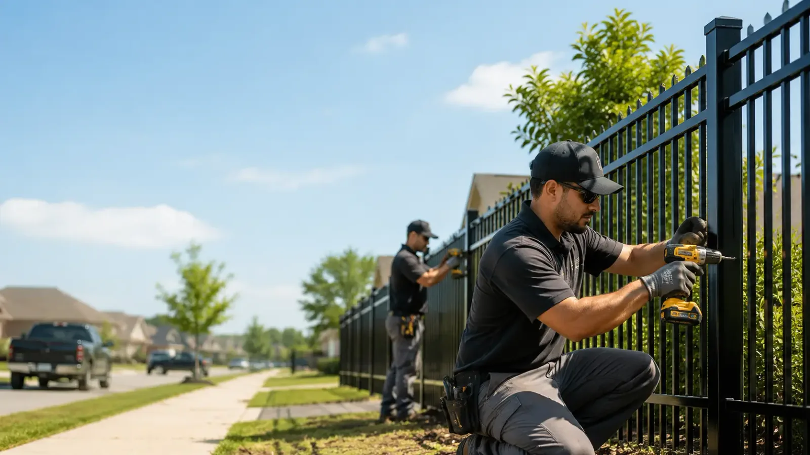 Metal Fence Installation in Fresno, OH